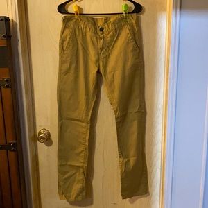Khaki Skinny Pants